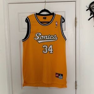 Vintage SuperSonics Ray Allen Jersey XL